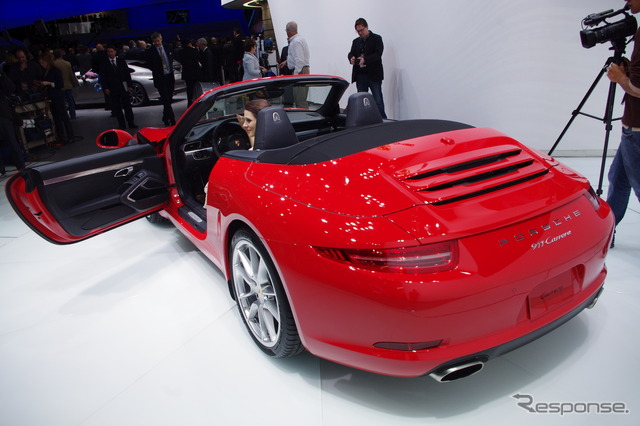 ポルシェ911カブリオレ(デトロイトモーターショー12)