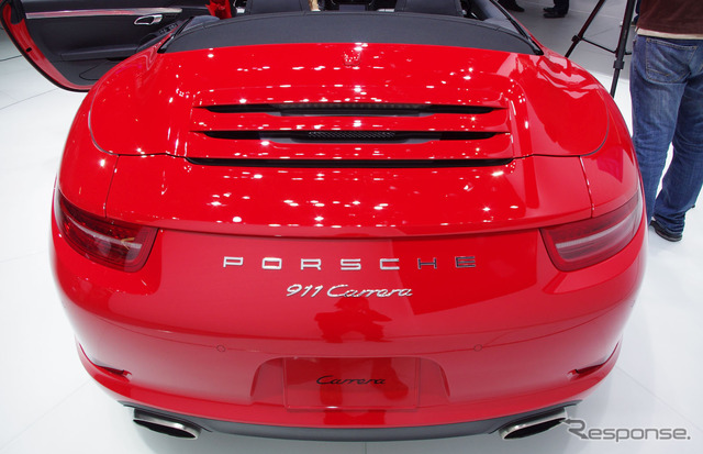 ポルシェ911カブリオレ(デトロイトモーターショー12)
