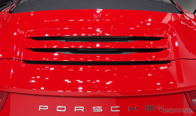 ポルシェ911カブリオレ(デトロイトモーターショー12)