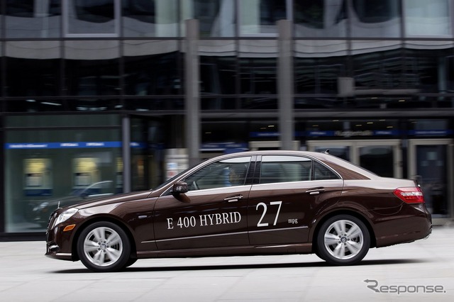 メルセデスベンツ Eクラス のハイブリッド、E400ハイブリッド(デトロイトモーターショー12)