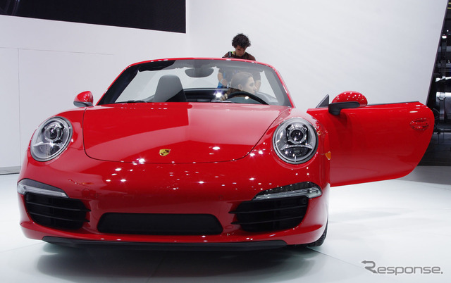 ポルシェ 911カブリオレ(デトロイトモーターショー12)