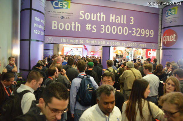 CES 2012 初日の様子