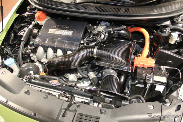 無限Honda CR-Z MUGEN RR ConceptとHonda CR-Z MUGEN RR Concept Pre Production MODEL(東京オートサロン12)