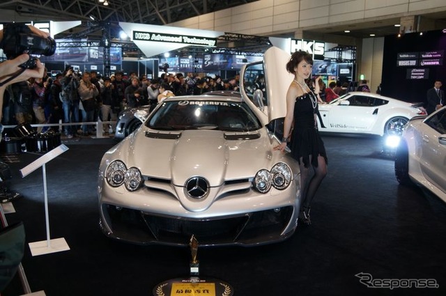 東京国際カスタムカーコンテスト(東京オートサロン12)、インポートカー部門の最優秀賞VeilSide『Premier4509Limited Mercedes-Benz SLR Mclaren』
