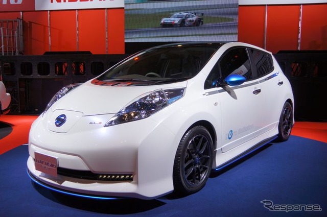 東京国際カスタムカーコンテスト(東京オートサロン12)、エコカー部門の最優秀賞 日産自動車『LEAF NISMO CONCEPT』