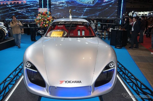 RE雨宮による RX-7 集大成の最終コンプリート車「雨宮 NA Super-7」(東京オートサロン12)