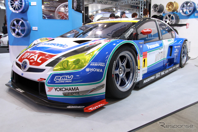 SUPER GT参戦車両、トヨタ・プリウスGT300(東京オートサロン)