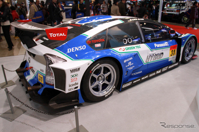 SUPER GT参戦車両、トヨタ・プリウスGT300(東京オートサロン)