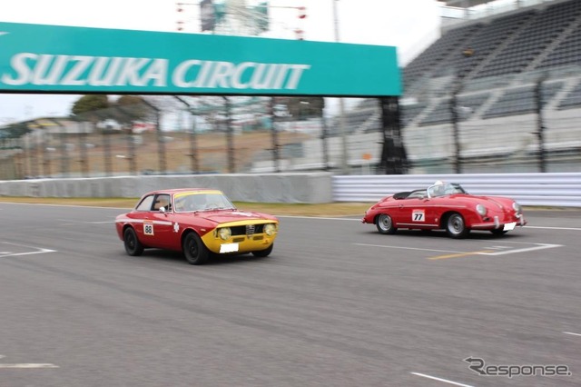 アルファロメオジュリアGTAとポルシェ356のバトル