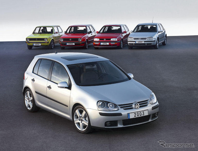 【新型VWゴルフ】写真蔵…歴代累計2300万台