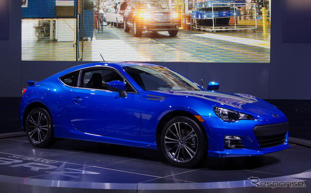 スバルBRZ(デトロイトモーターショー12)