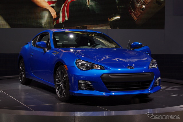 スバルBRZ(デトロイトモーターショー12)