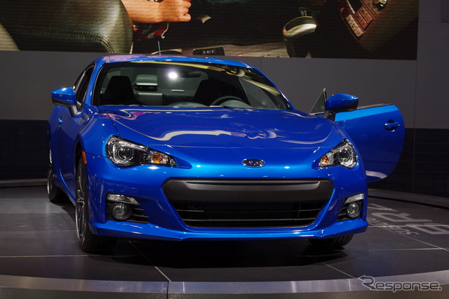 スバルBRZ(デトロイトモーターショー12)