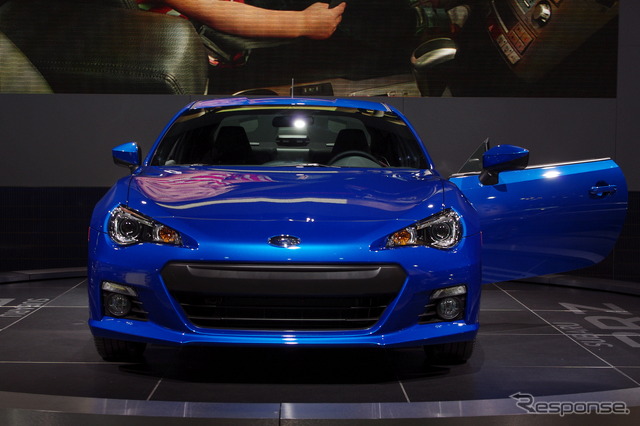 スバルBRZ(デトロイトモーターショー12)