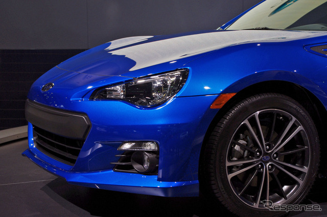 スバルBRZ(デトロイトモーターショー12)
