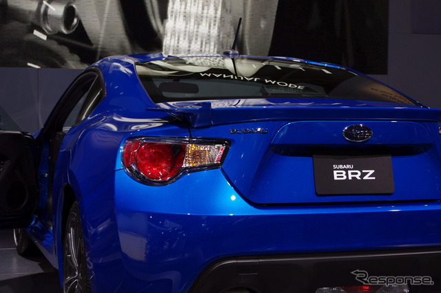 スバルBRZ(デトロイトモーターショー12)