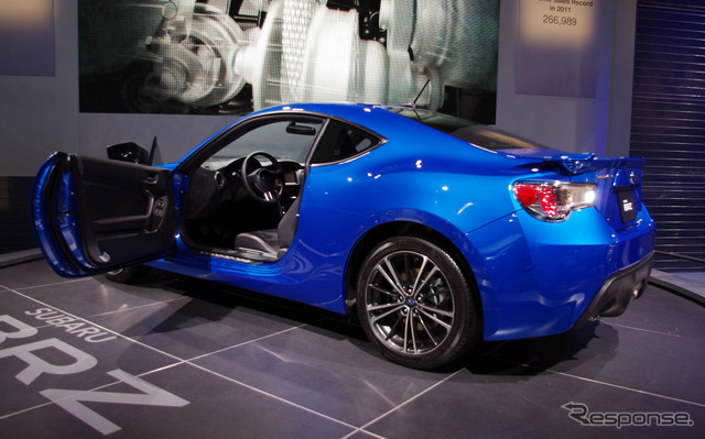 スバルBRZ(デトロイトモーターショー12)