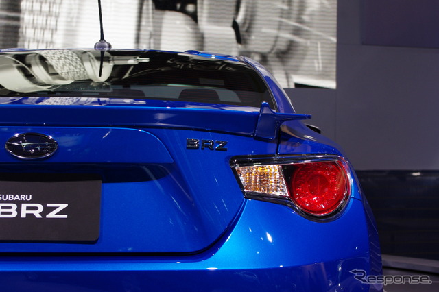 スバルBRZ(デトロイトモーターショー12)