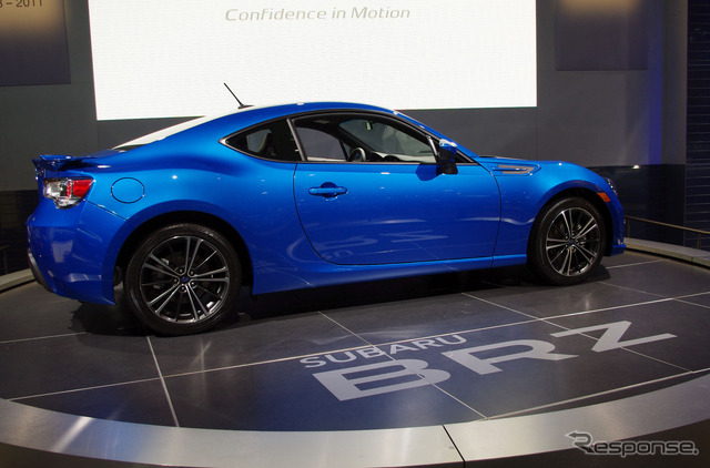 スバルBRZ(デトロイトモーターショー12)