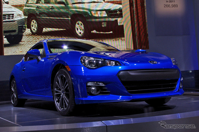 スバルBRZ(デトロイトモーターショー12)