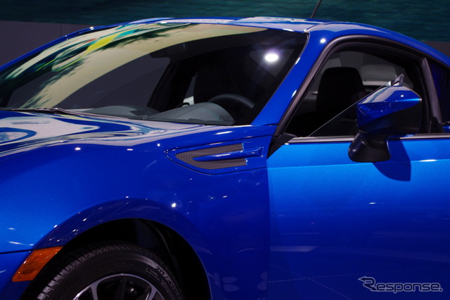 スバルBRZ(デトロイトモーターショー12)