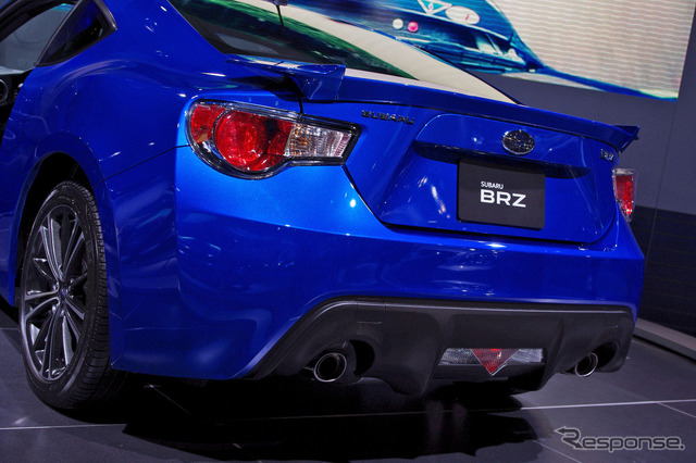スバルBRZ(デトロイトモーターショー12)