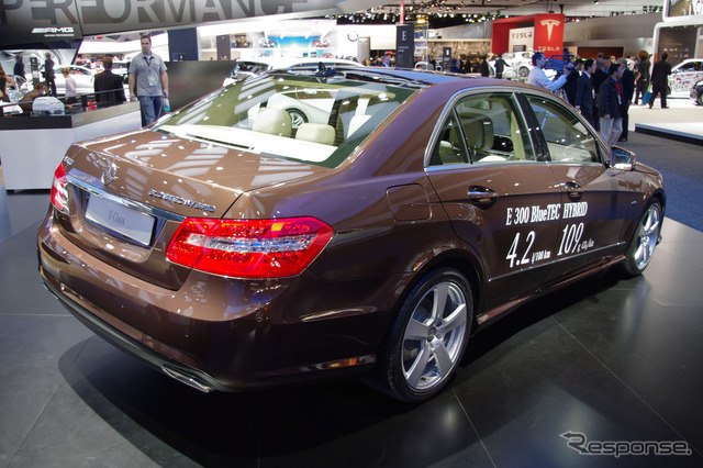メルセデスベンツ E300ブルーテックハイブリッド(デトロイトモーターショー12)
