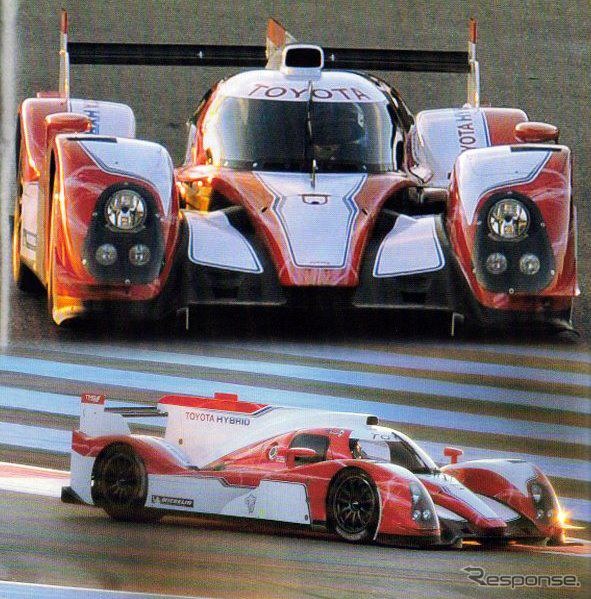 トヨタのルマン24時間耐久レース参戦マシン