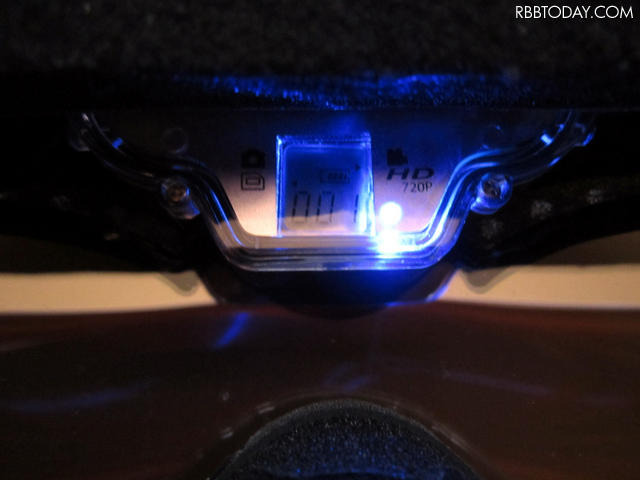 動画撮影モードLED