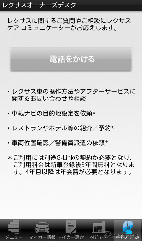 オーナーズデスク
