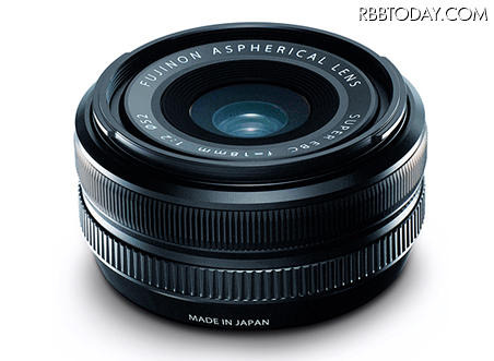 交換レンズ「XF18mmF2 R」