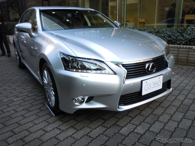 トヨタ、新型レクサス「GS」