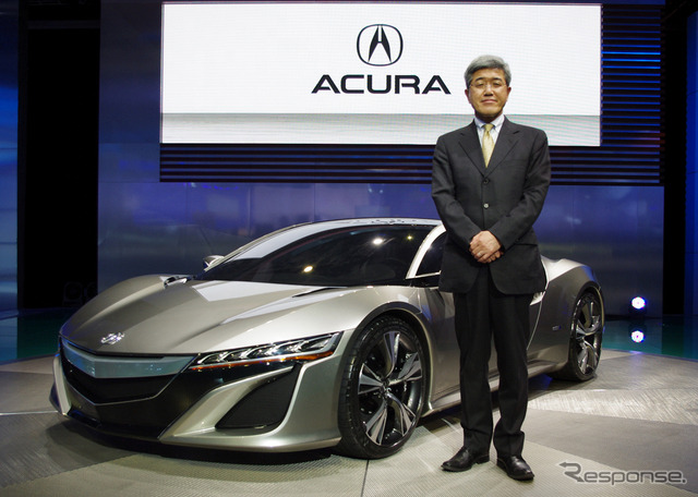 アキュラブランドを統括する福尾幸一ホンダ常務執行役員