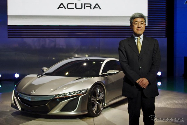 アキュラブランドを統括する福尾幸一ホンダ常務執行役員