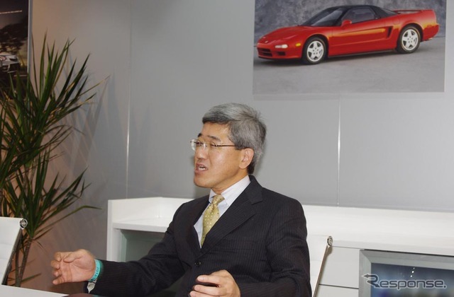 アキュラブランドを統括する福尾幸一ホンダ常務執行役員