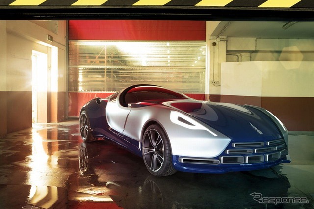 イタリアのUPデザイン社が出品したコンセプトスポーツカー、VITTORIA（カタールモーターショー12）