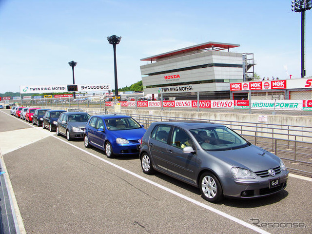 【Volkswagen Fest】 新型ゴルフの試乗会は長蛇の列