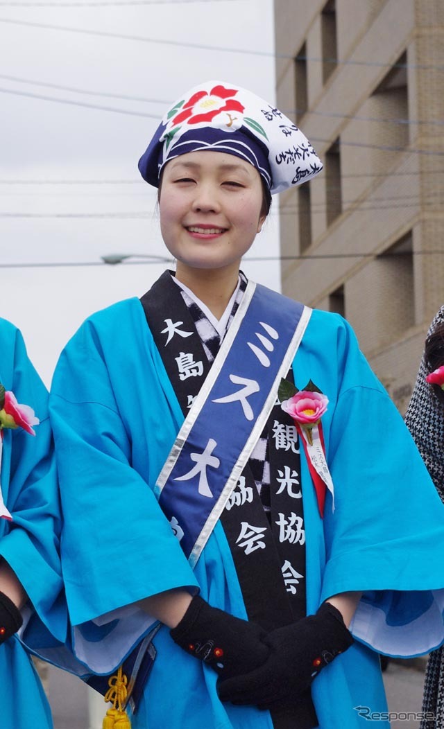 ミス大島 松木愛菜さん