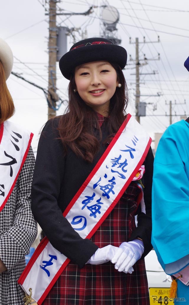 ミス熱海梅の女王 高木菜水さん