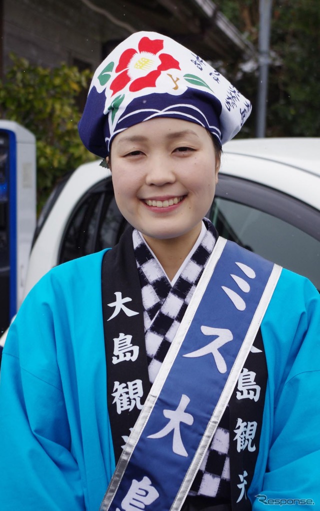 ミス大島 松木愛菜さん