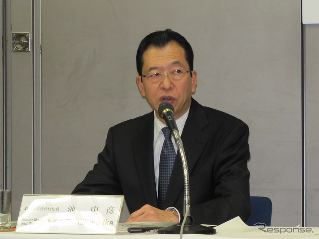 ホンダ2011年度第3四半期決算　池史彦取締役専務執行役員