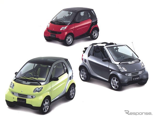スマート、モデル名称変更と一部改良