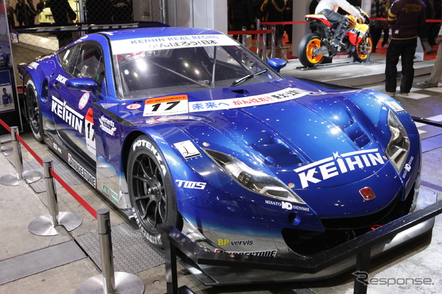 ホンダHSV-010 GT(2011年SUPER GT参戦。東京オートサロン展示)