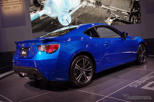 スバルBRZ(デトロイトモーターショー12)