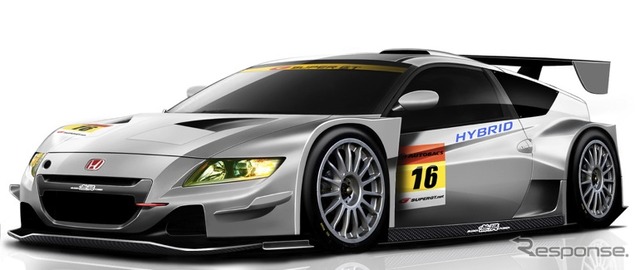 ホンダCR-Z SUPER GT GT300クラス参戦予定車 (イメージスケッチ)