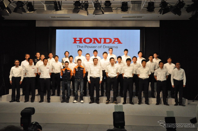 ［ホンダ モータースポーツ 2012］伊東社長「2輪レース、世界GPで三冠目指す」