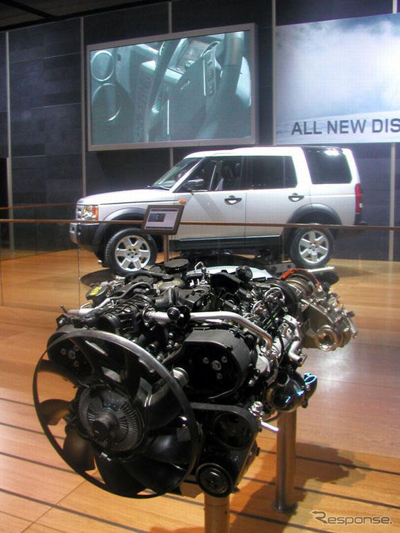 【バーミンガムモーターショー04】V6ディーゼル搭載のディスカバリー3