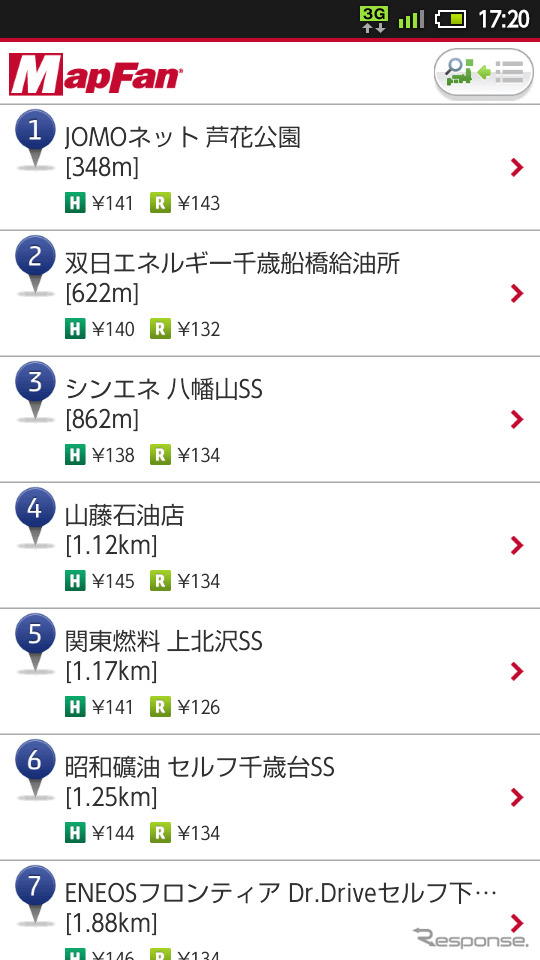 ガソリン価格