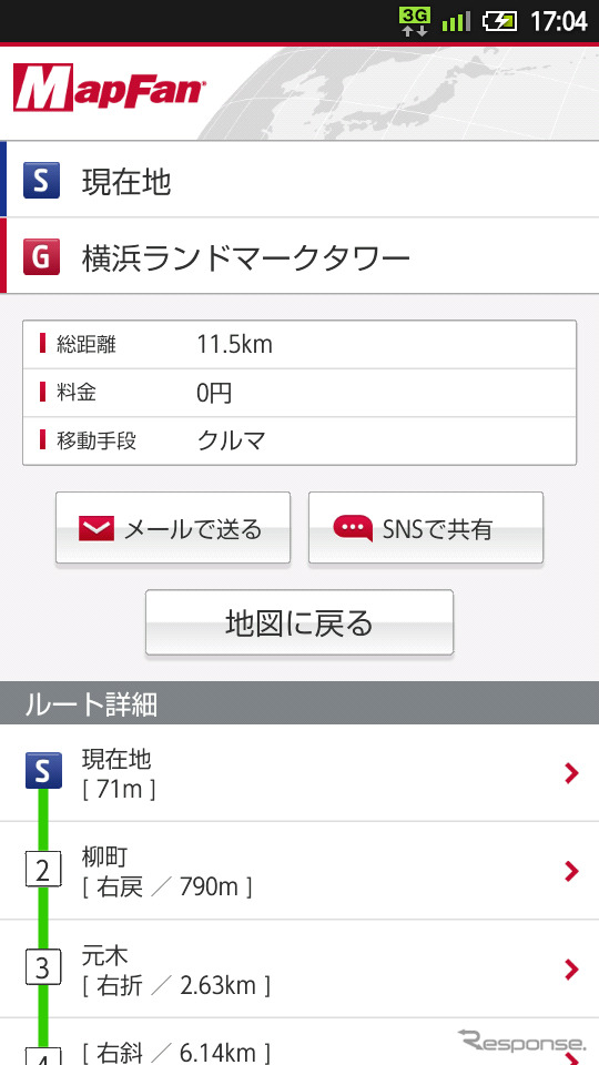 ルート情報