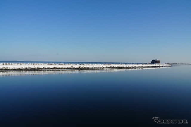 北海道網走の流氷船 オーロラ号 が3月31日まで運行中（撮影日：1月25日）